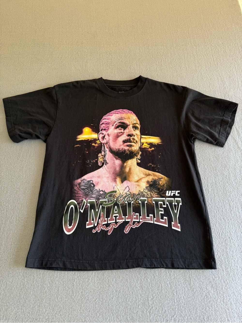 UFC Sean O’Malley Sweet to Watch Suga Sean Oversized T Shirt Black Size Medium